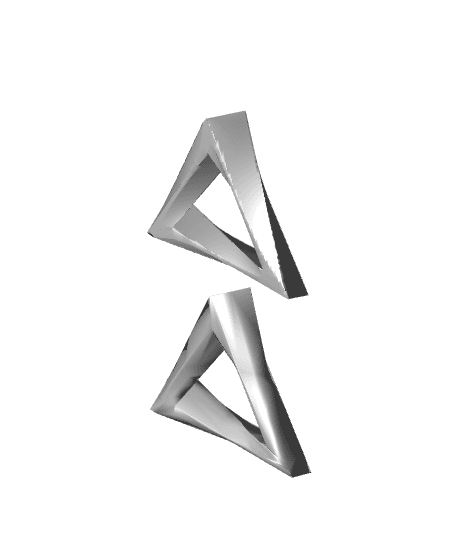 The Impossible Triangle - Penrose Triangle 3d model