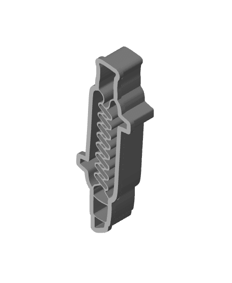 Lancet Cookie Cutter, Biscuit Cutter 3d model