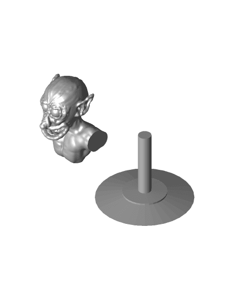 Goblin Bust 3d model