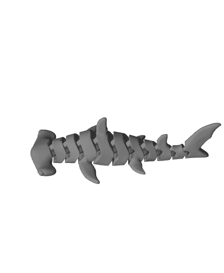 Articulated Shark  3d model