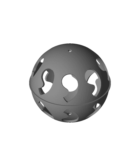 Comma symmetry sphere 8* 3d model