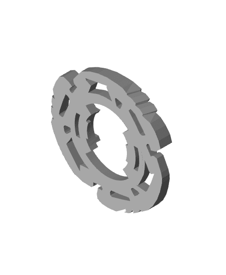 BEYBLADE CYBER PEGASIS | COMPLETE | MFB DEMAKE SERIES 3d model