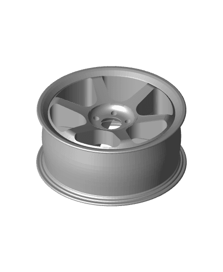 TE37 Wheel Cup Pen Holder 3d model