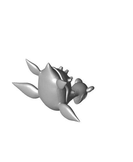Pokemon Lapras #131 - Optimized for 3D Printing 3d model