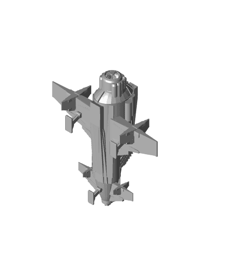 FHW: Aetherian Drake Concept flier 3d model