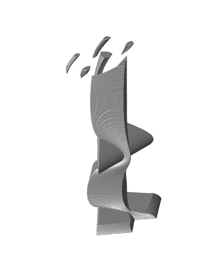 Primitive Hands In Pocket Statue 3d model