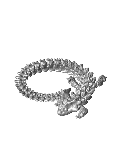Articulated Dragon 004 3d model