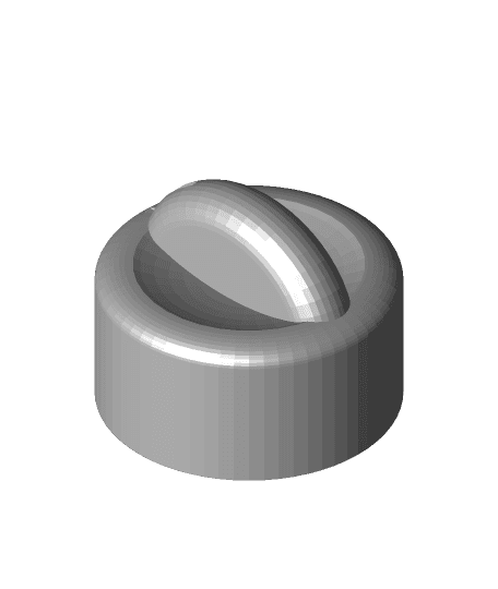 Gas Appliance Replacement Knob 3d model