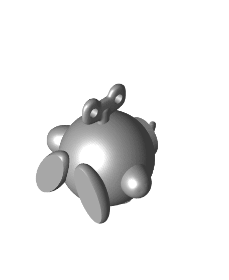 Kirby Bob-Omb - Multipart 3d model