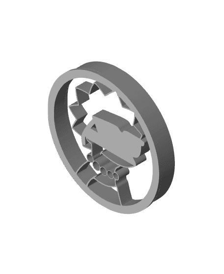 Simpsons Cookie Cutter, Biscuit Cutter 3d model