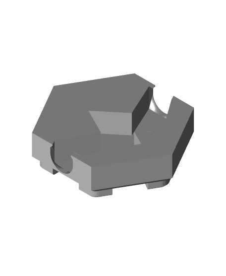 Hextraction - Jank Tile -NO SUPPORT 3d model