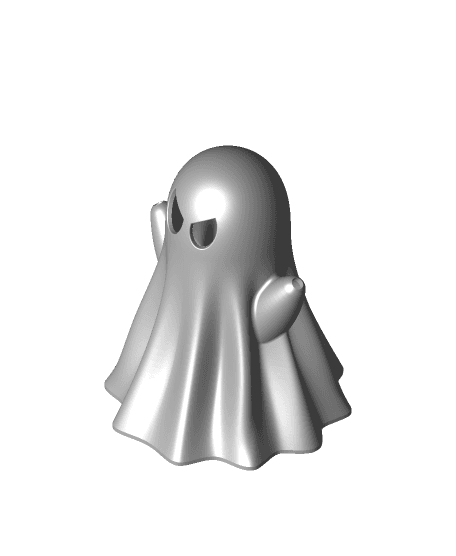 Mean Eyes Ghost Lamp 3d model