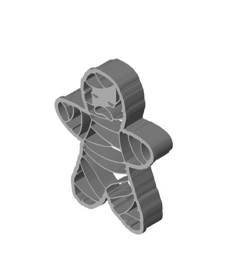 Mumy Cookie Cutter, Biscuit Cutter 3d model