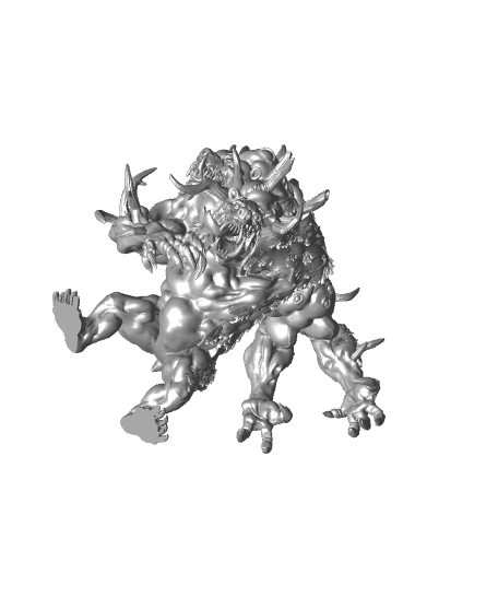 Forsakens - With Free Dragon Warhammer - 5e DnD Inspired for RPG and Wargamers 3d model