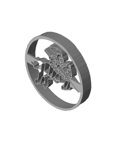 Knight Cookie Cutter, Biscuit Cutter 3d model