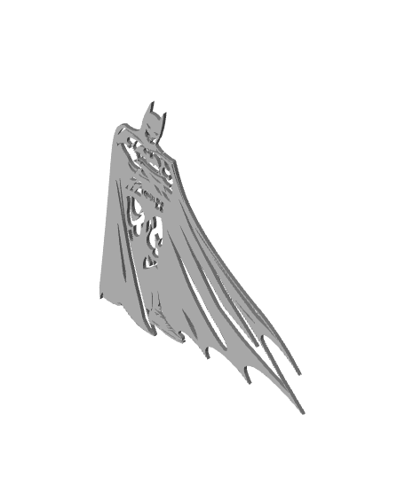 batman wall art superhero wall decor capcom marvel decoration 3d model