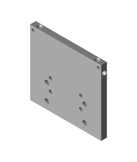 HMG7.3 Workbench Stand Panel V2.stl 3d model