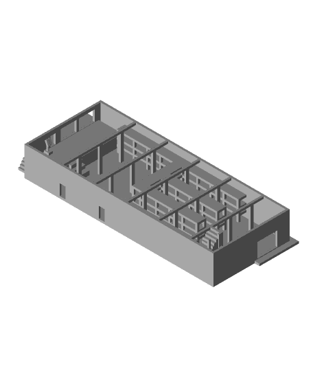 Warehouse 01 3d model