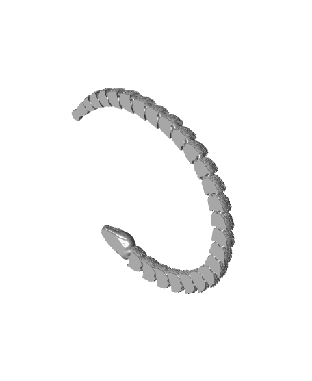 Articulated Snake 3d model