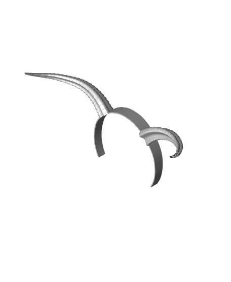 13 Devil Horns, Dragon Horns, Succubus Horns Mega Bundle! Headbands, Multiple Versions 3d model