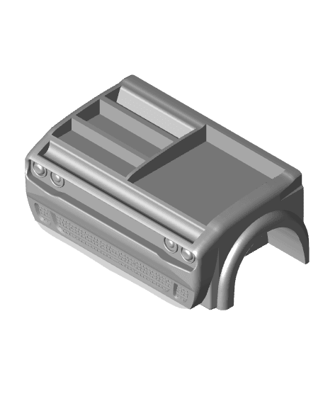 Challenger Desk Organizer 3d model