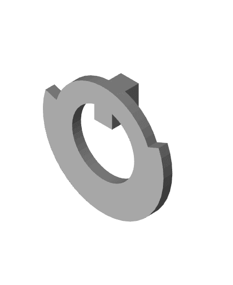 Land Rover Discovery 1 1997 driver door lock part 3d model