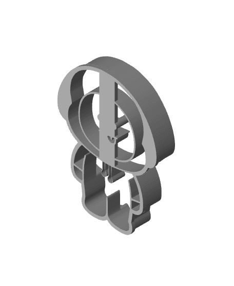 Cookie Cutter, Biscuit Cutter 3d model