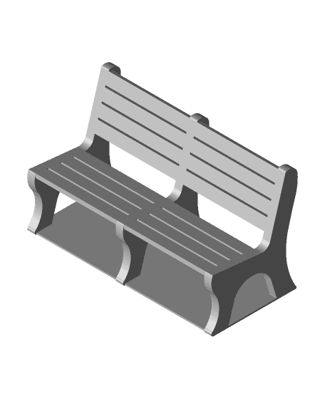 benchy bench 3d model
