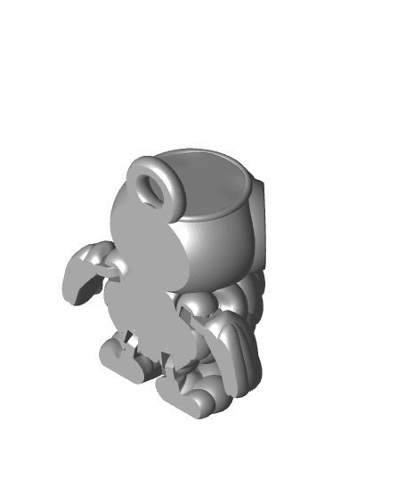 Forrest Cat & Owl Keychain bundle 3d model