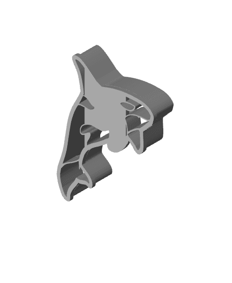 Orcha Cookie Cutter, Biscuit Cutter 3d model