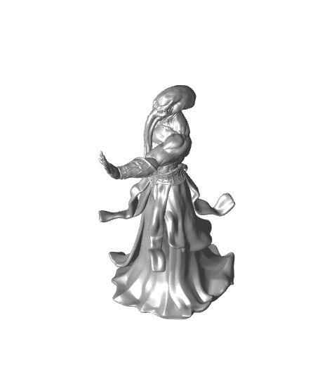 Mind Flayer / Illithid - Tabletop Miniature 3d model