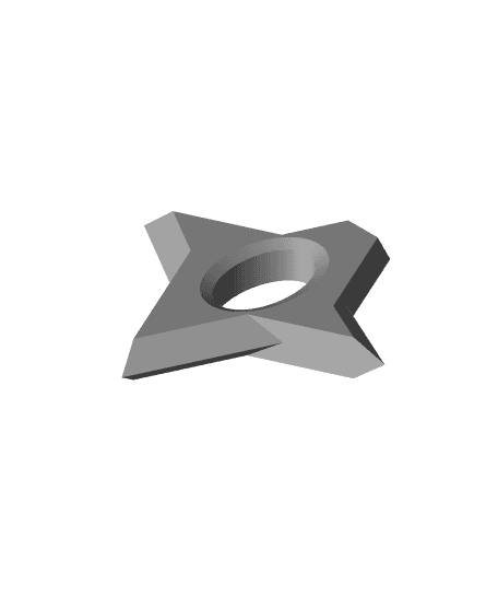 Shuriken Fridge Magnets ~ #FunctionalArt  3d model