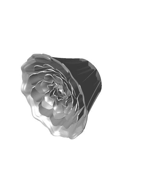 Decorative Flower 3d model