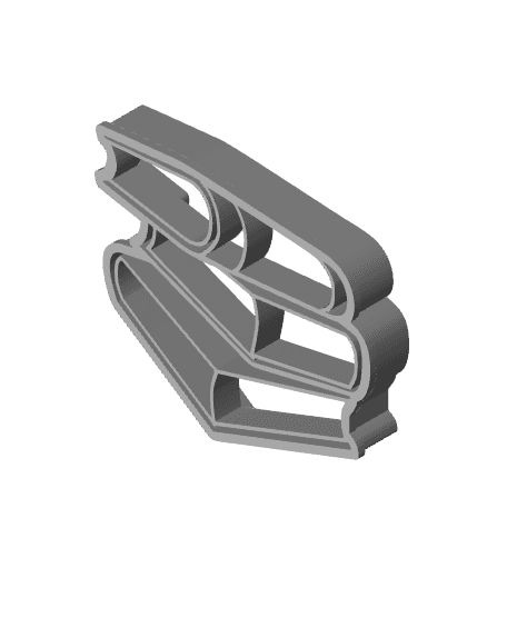 Book Cookie Cutter, Biscuit Cutter 3d model