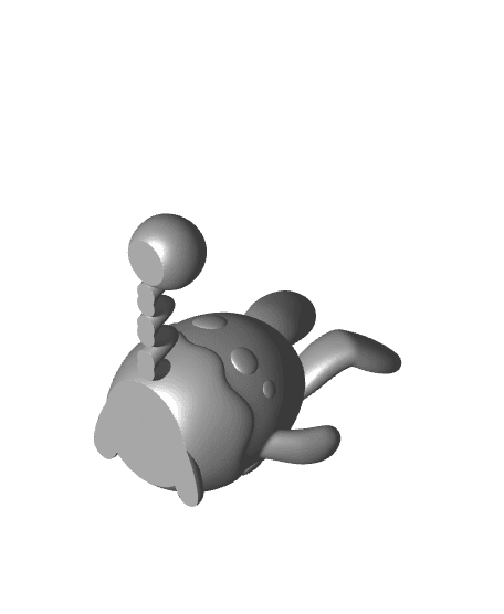 Azumarill (Easy Print No Supports) 3d model