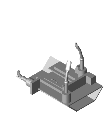 Shipyards Berth for Small Fighter Space Craft 3d model