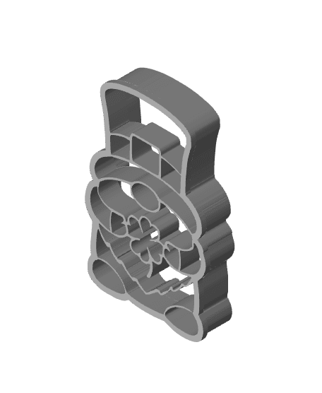 Celtic Cookie Cutter, Biscuit Cutter 3d model