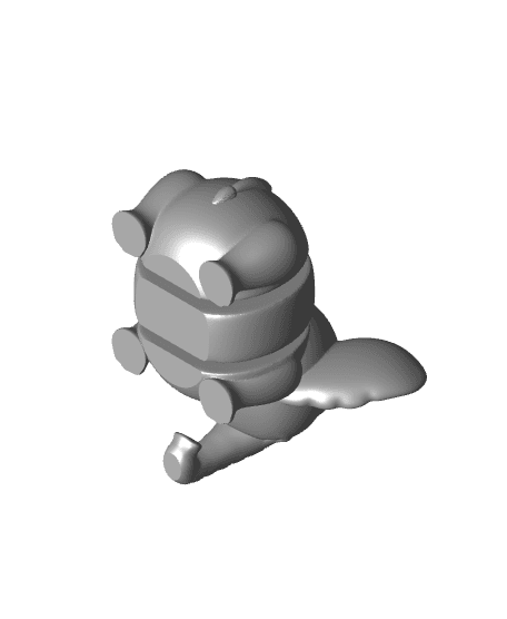 Baby Elephant Articulated 3d model