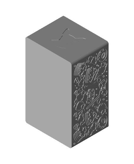 Sweets Box/ Simple Box 3d model