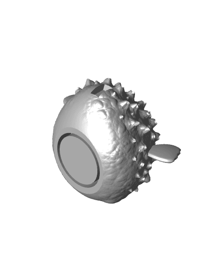 Pufferfish Toothpick Holder 3d model