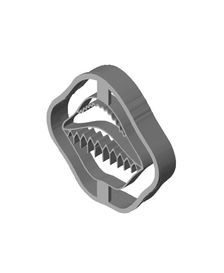 Tooth Cookie Cutter, Biscuit Cutter 3d model