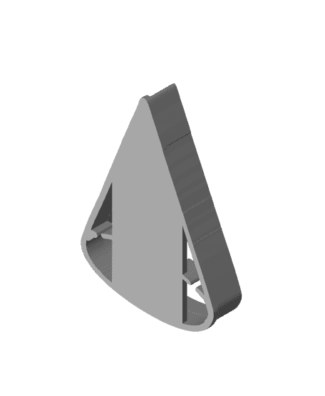 Triangle Cookie Cutter, Biscuit Cutter 3d model