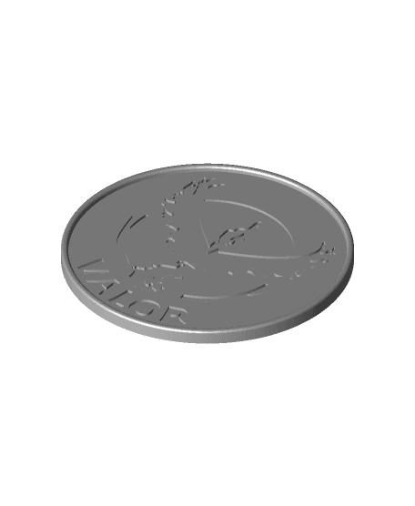 Team Valor Coaster 3d model