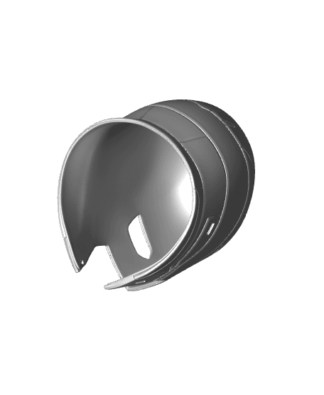 Nova Helmet 3D Print File STL Sam Alexandar 3d model