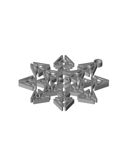 K2 Snowflake 3d model