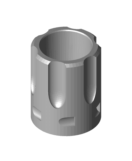 Revolver Cylinder Soda Can Cup 3d model