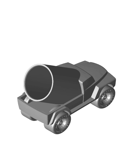 Truck Can Cup 3d model