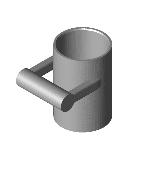 Uncomfortable Can Cup 3d model