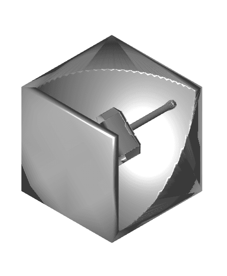 Frikarte3D XYZ Calibration Cube Plus 3d model