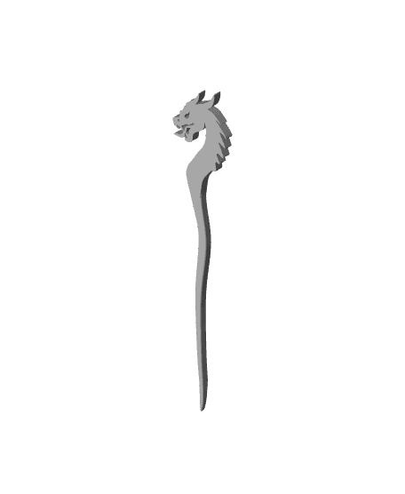 Dragon Hair Sticks 3d model